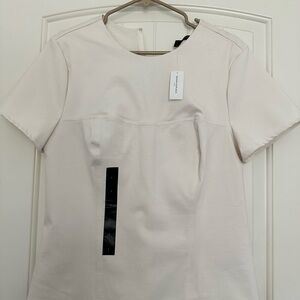 NWT banana republic cream women top seize large